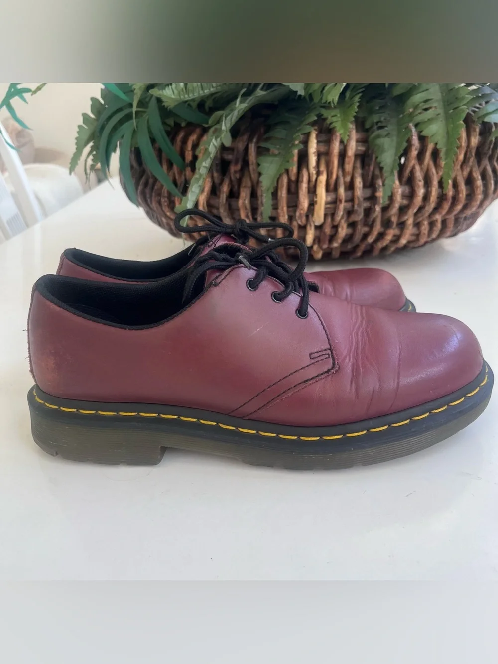 Dr Marten SoftWair Comfort Safety Shoe 1461 SR Steel Toe M 9 W 10 Air Cushion